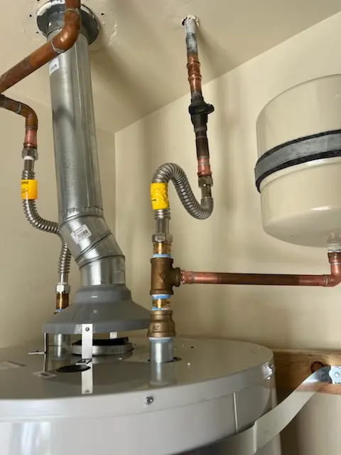 Water heater installation and plumbing repair in Felton Station
